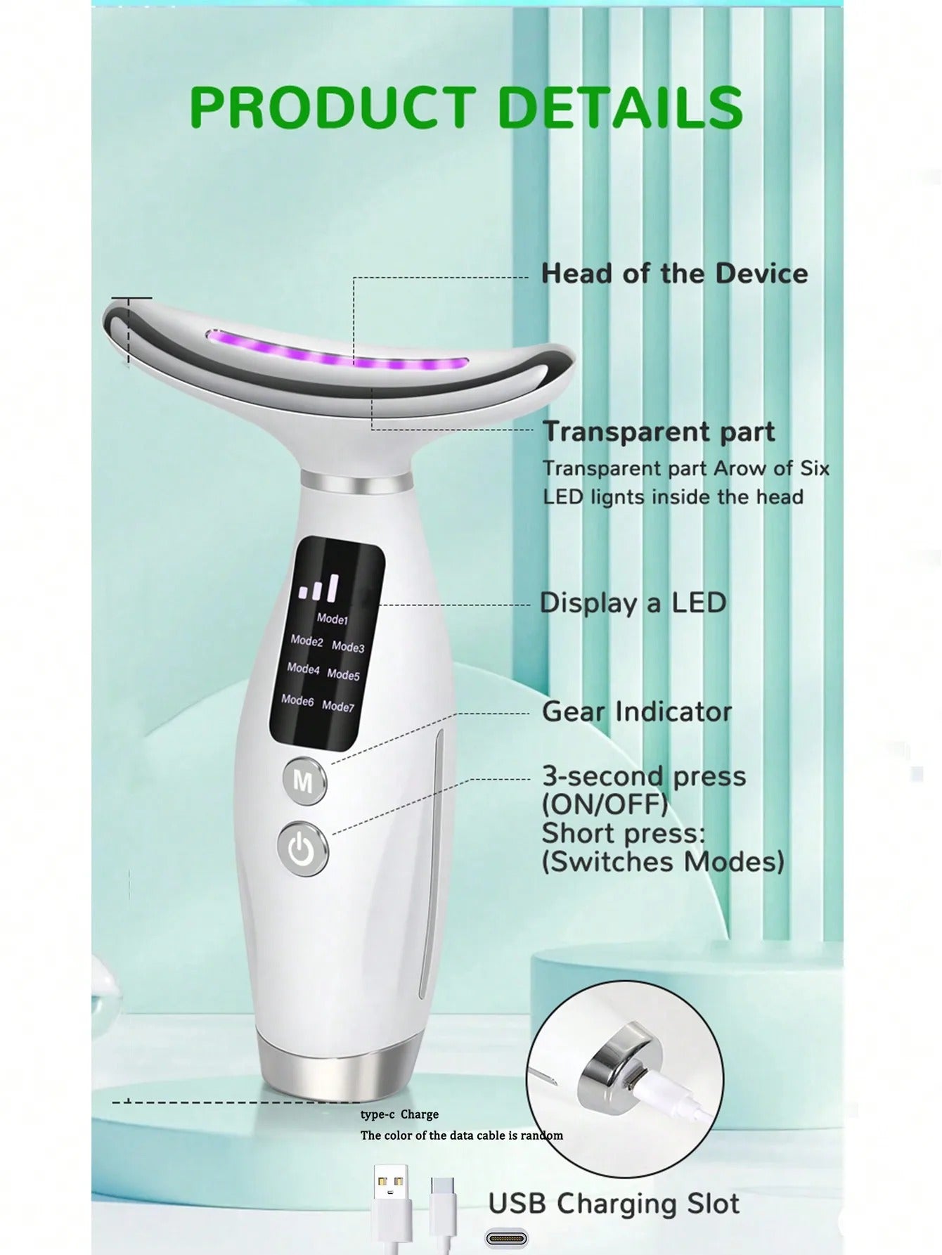 Face and Neck Beauty Massager