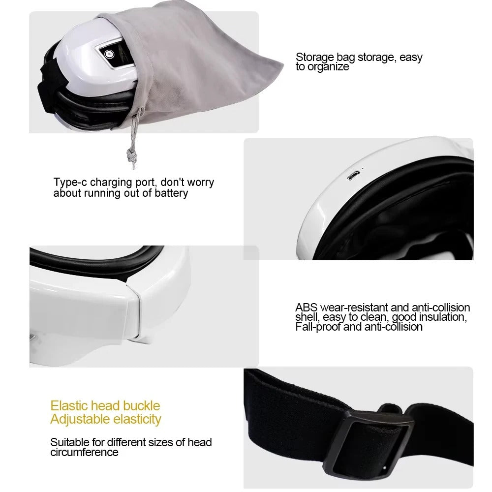 6D Smart Bluetooth Eye Massager