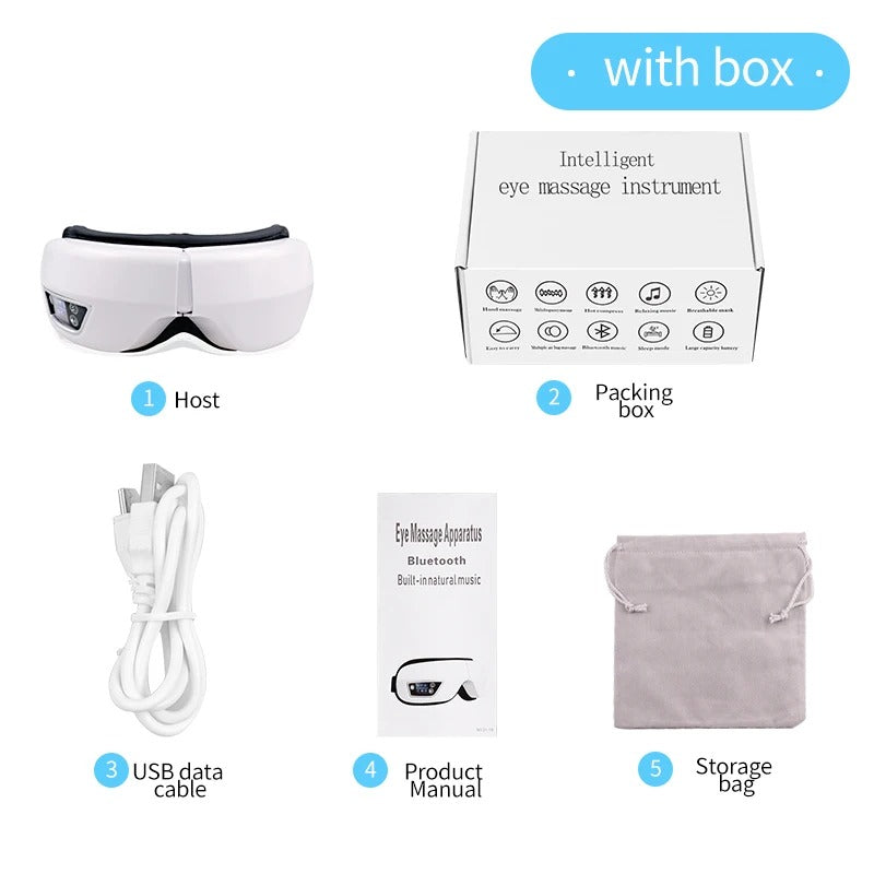 6D Smart Bluetooth Eye Massager
