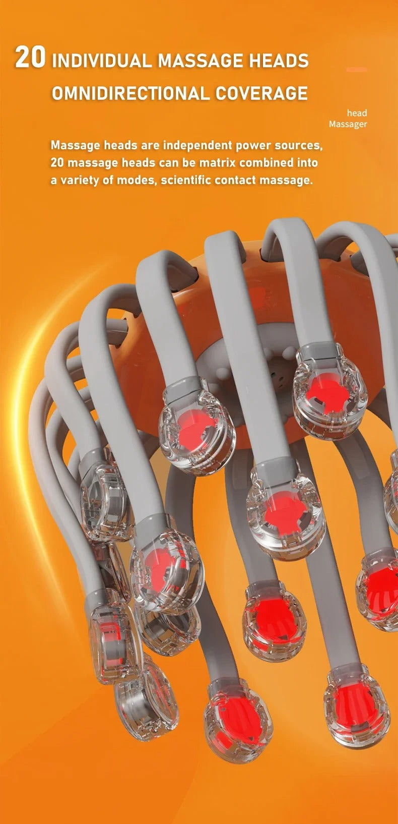 Octopus Head Massager