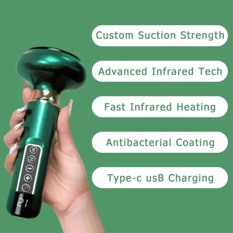 Electric Anti Cellulite Suction Cup Massager
